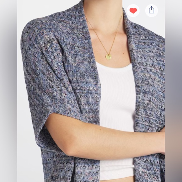 Evolution by Cyrus - Morina Short Sleeve Cardigan (Med) - Picture 2 of 5